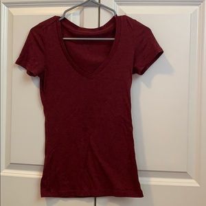 Red T-shirt shirt
